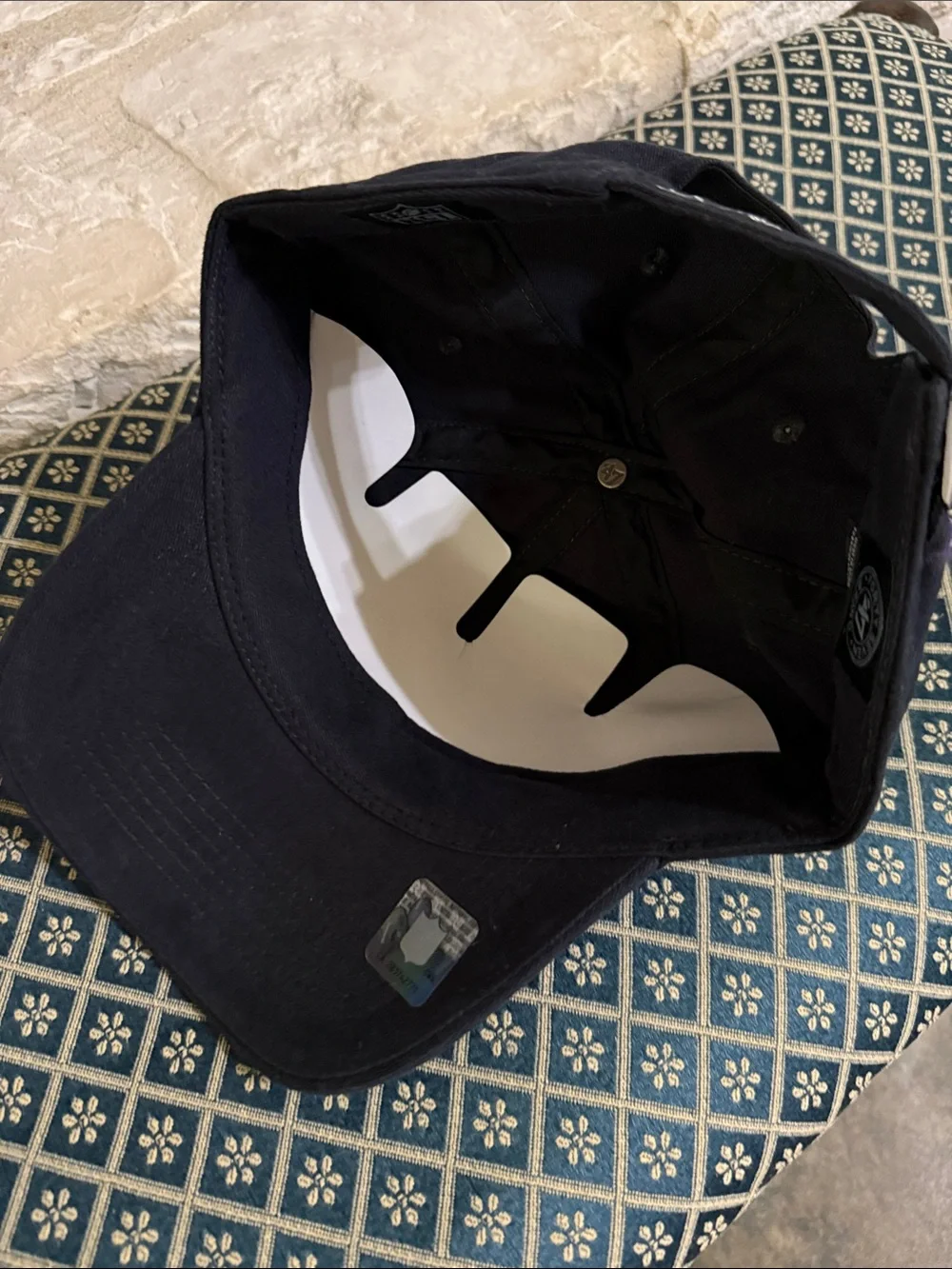 Black Denver Broncos Logo Baseball Cap